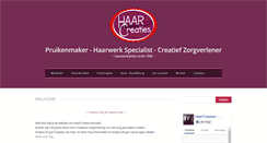 Desktop Screenshot of haarcreaties.nl